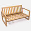 Causeuse de patio Ivy avec table basse et coussin beige-601856696