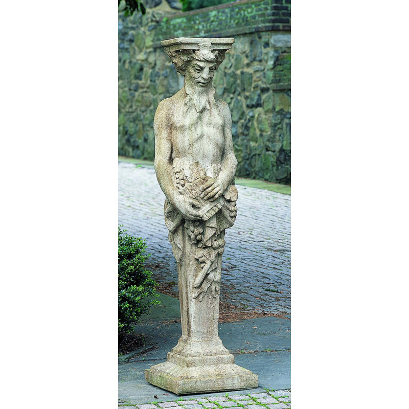 Tall Satyr Statue, Natural