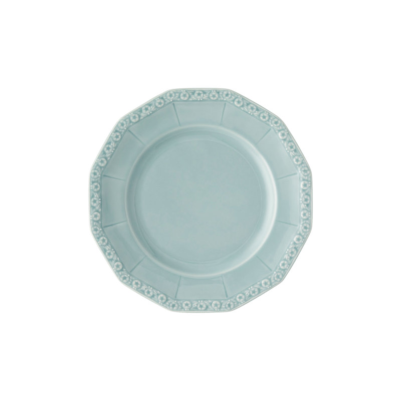 Maria Porcelain Salad/Dessert Plate, Pale Mint