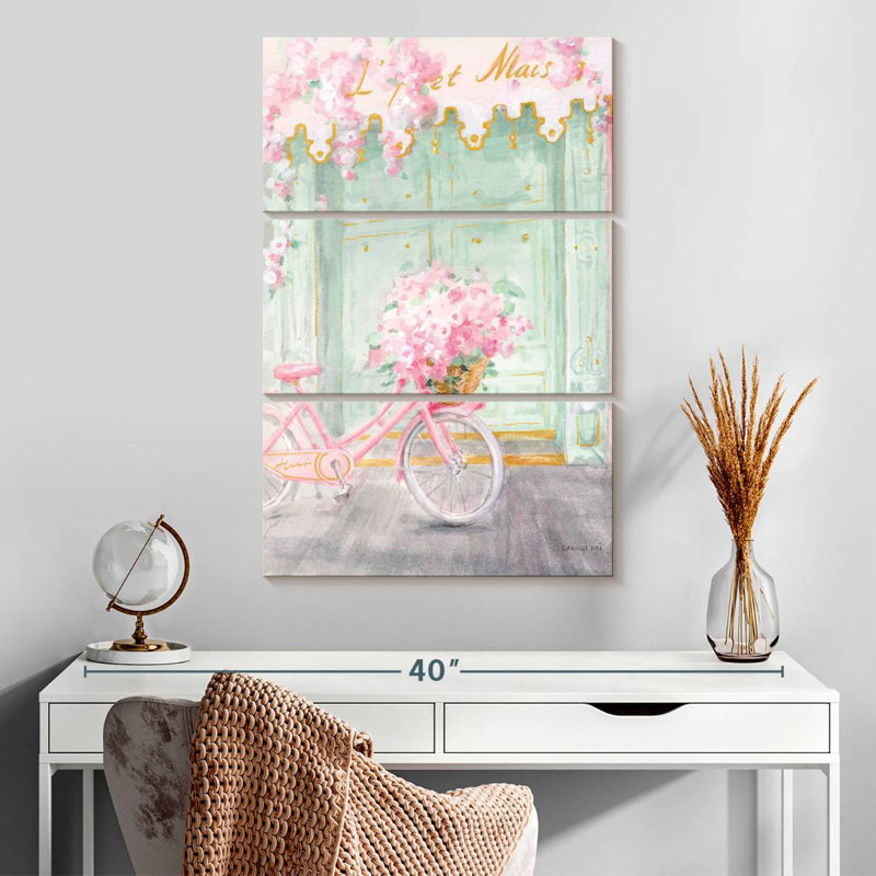 Mehar Pastel Paris I, H 32 po x l 20 po