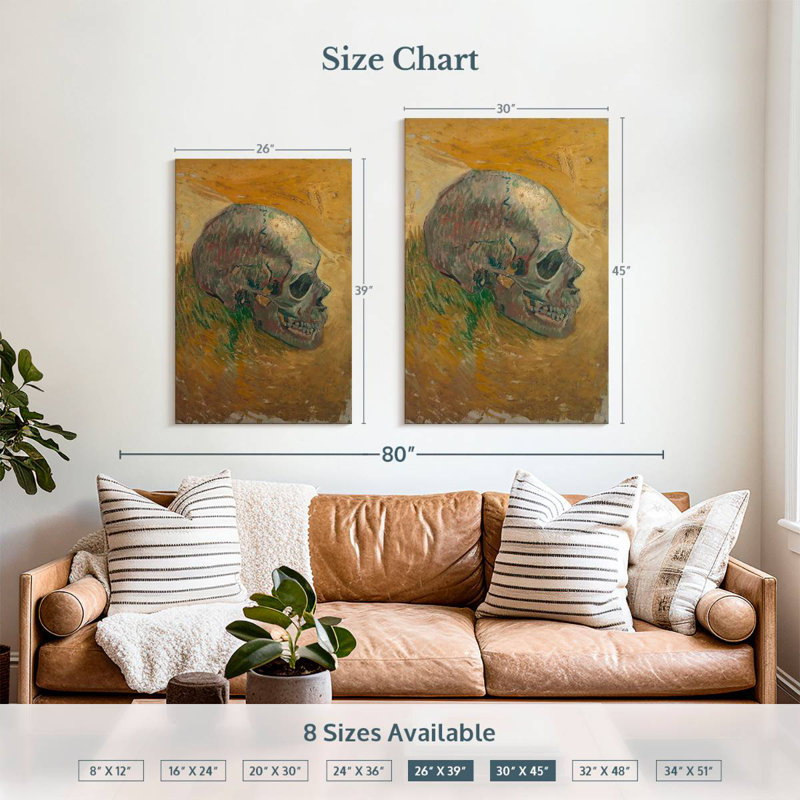 Kerner Skull 1887, 39" H x 26" W