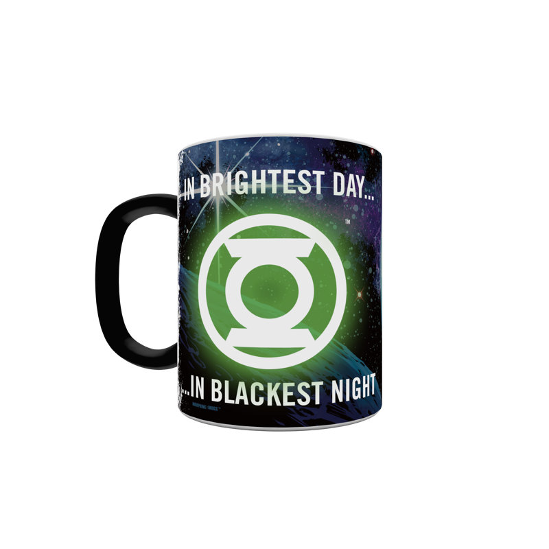 Lantern Dc Comics Hal Jordan Sensitive Color Changing Morphing Mugs Heat-Changing Drinkware - 11oz