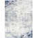 Magallanes Abstract Blue/Light Gray/White Area Rug