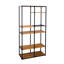 Bibliothèque en métal H 59,5 "x l 28,5"