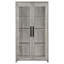 Armoire haute en bois d'ingénierie Myerson Grey Driftwood