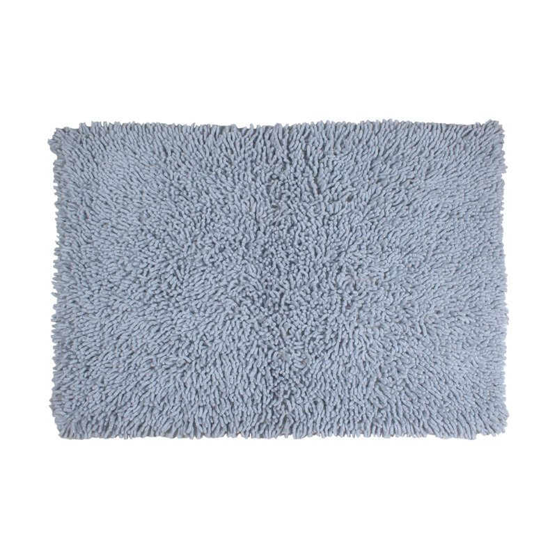 Bath Rug, Silver