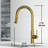 Hart 18 H 1-handle Pull-Down Kitchen Faucet-62796181