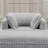 Oversized Corduroy Chaise Longue With Ottoman-104849594