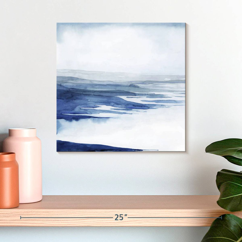 Avery Crystallized Lagoon I, 16" H x 16" W