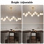 Lustre 12 lumières à intensité variable lustre moderne