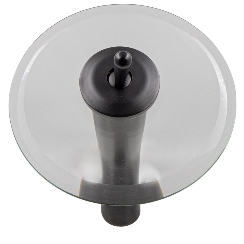 Vessel Sink Faucet Single-handle Bathroom Faucet, Oil Rubbed Bronze/Clear Glass