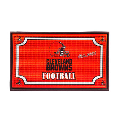 NFL Embossed 30 in. x 18 in. Indoor/Outdoor Mat