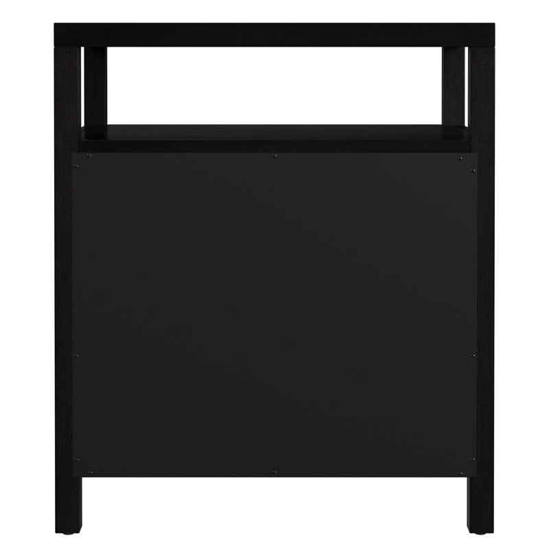Celine 28" 3-Drawer Nightstand, Antique Coffee, Antique Coffee