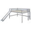 Lit mezzanine bas gris avec glissade détachable et coffre-fort-1198177374-1198177360
