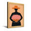 Femme abstraite au chapeau tenant des roses-1780365632-1780365633-1780365638