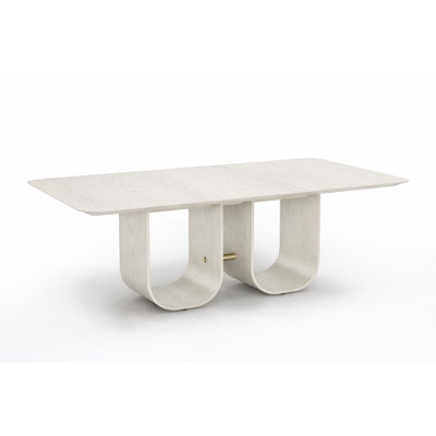 Louise 86.5 Rectangular Dining Table