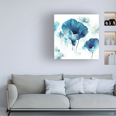 Œuvre sur toile «Coquelicots bolognais»
