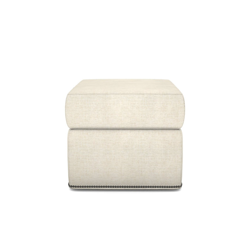 Newlin Ottoman, Yes, Tuck Linen