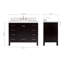  Meuble-lavabo simple 42,25 po avec comptoir en quartz-1996822016