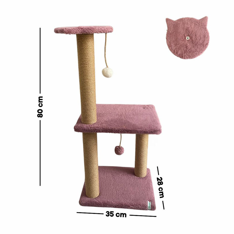 Grattoir pour chat, Vieux rose