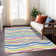 Machine Washable Indoor/Outdoor Chantille ACN1583 Ivory Rug