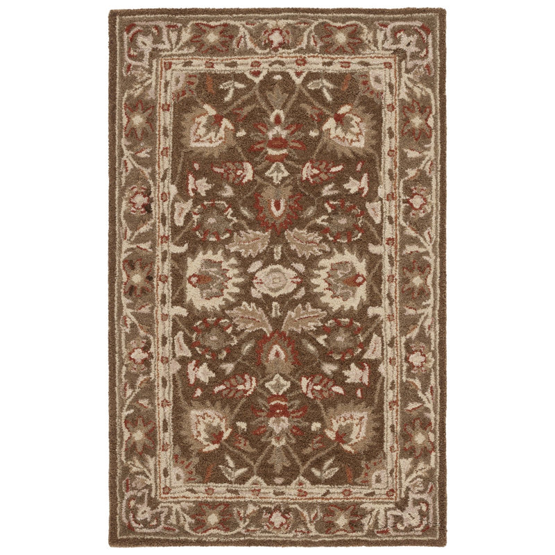 Tingley Hand Tufted Wool Oriental Rug, Rectangle 3' x 5'