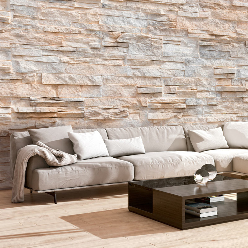 Stone Wall 2.45m x 350cm Wallpaper