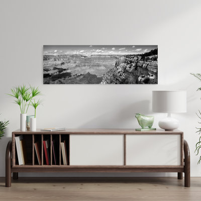 États-Unis, Arizona, Grand Canyon, vue en angle d'un paysage abstrait, paysage contemporain, art mural