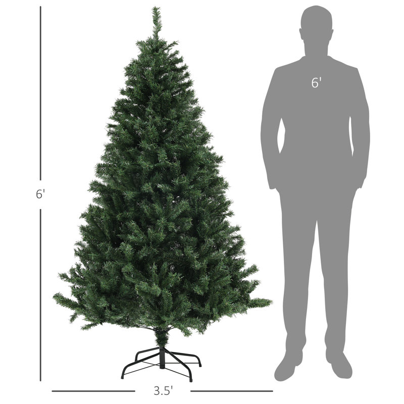 Arbre de Noël artificiel traditionnel avec matériaux ignifuges et assemblage facile