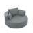 360° Swivel Chair Swivel Round Sofa Chair With 3 Removable Pillows-1106373174