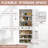 72" Kitchen Pantry  with Adjustable Shelves and a Large Drawer, White-89131801