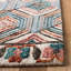 Tapis ivoire / bleu clair en laine Brashear-631054904
