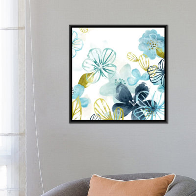 «Aqua Flora II», reproduction sur toile