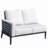 2 Seater Aluminum Outdoor Sofa Set Of 2