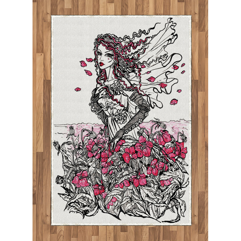 Wayland Hand Woven Area Rug, Rectangle 120 x 180cm
