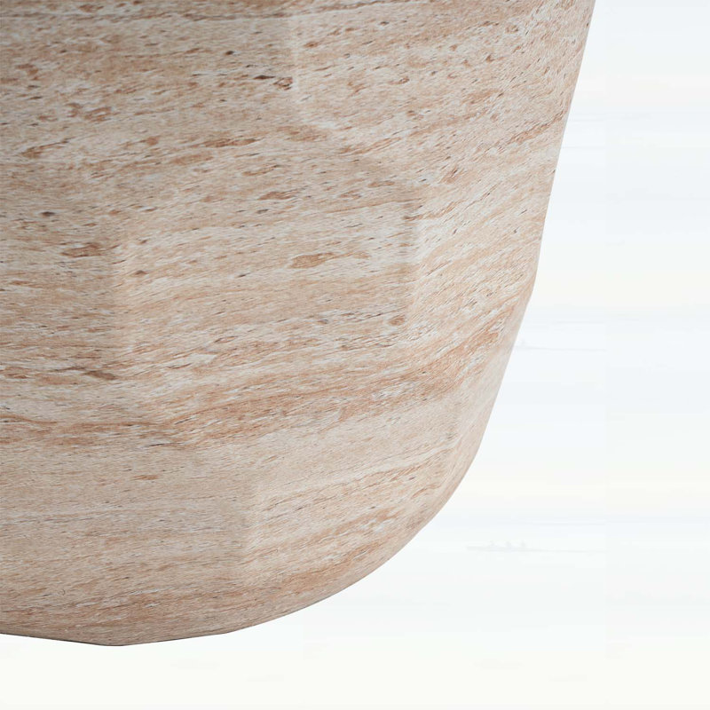 Table de bout extérieure et intérieure en béton léger