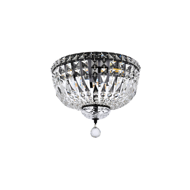 Plafonnier encastré 4 lumières 14 po