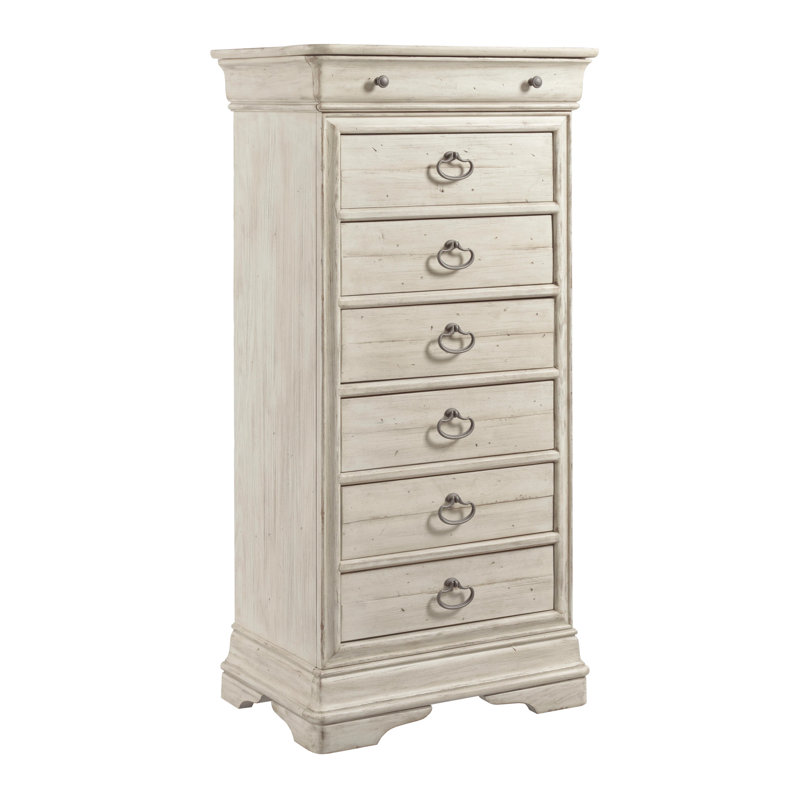 Shaylene Solid Wood 28'' W 7 - Drawer Dresser