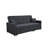 Eloria 83" Oversized Upholstered Convertible Sofa Bed with Pull-Out & Adjustable Backrest-117217211