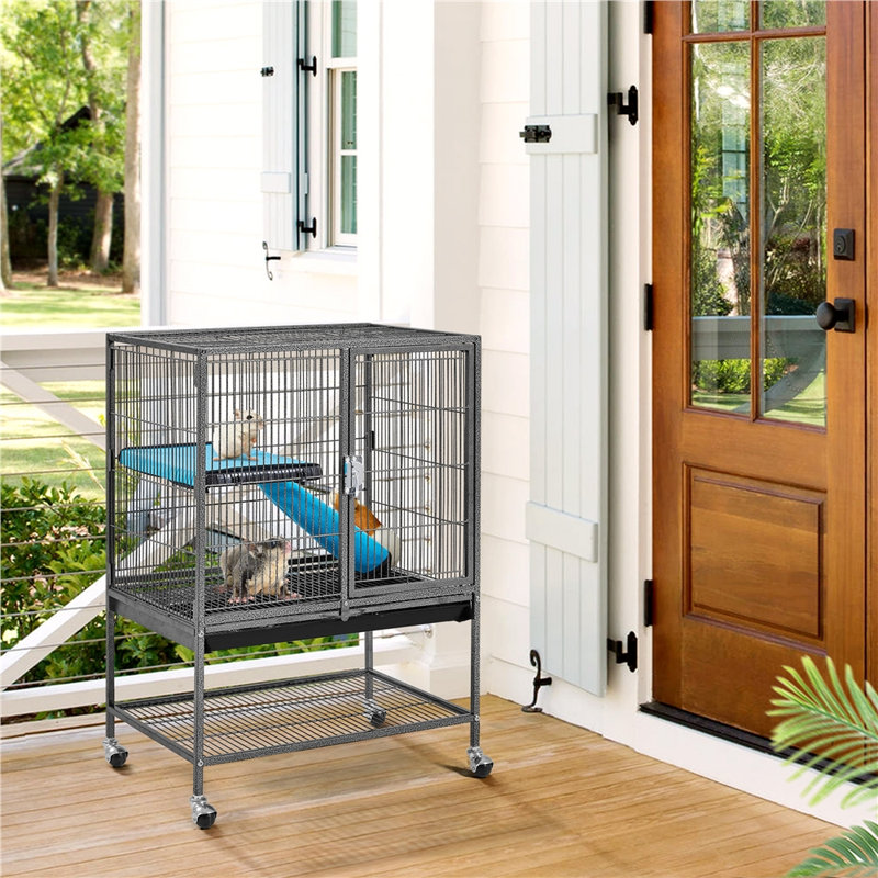 Cage avec rampe Mitcheldean, Noir