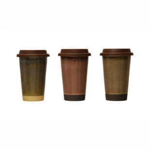 Bamboo Fiber Cup,13.5 oz Coffee Cup,Eco-friendly Bamboo Fiber Travel Mug, Coffee Tumbler with Leak-Proof Cup Cover,Portable Accompanying Cup 