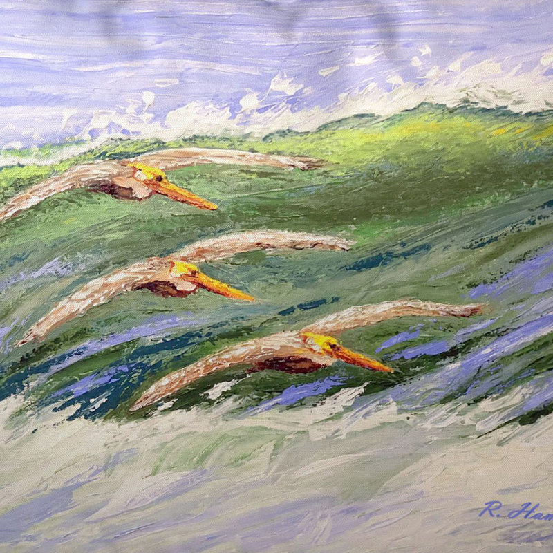 Coussin lombaire intérieur / extérieur Pelicans