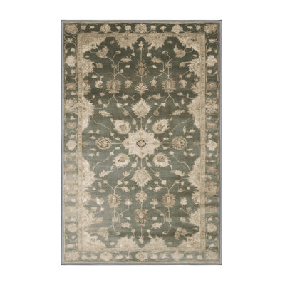 Tapis brun lavable à la machine