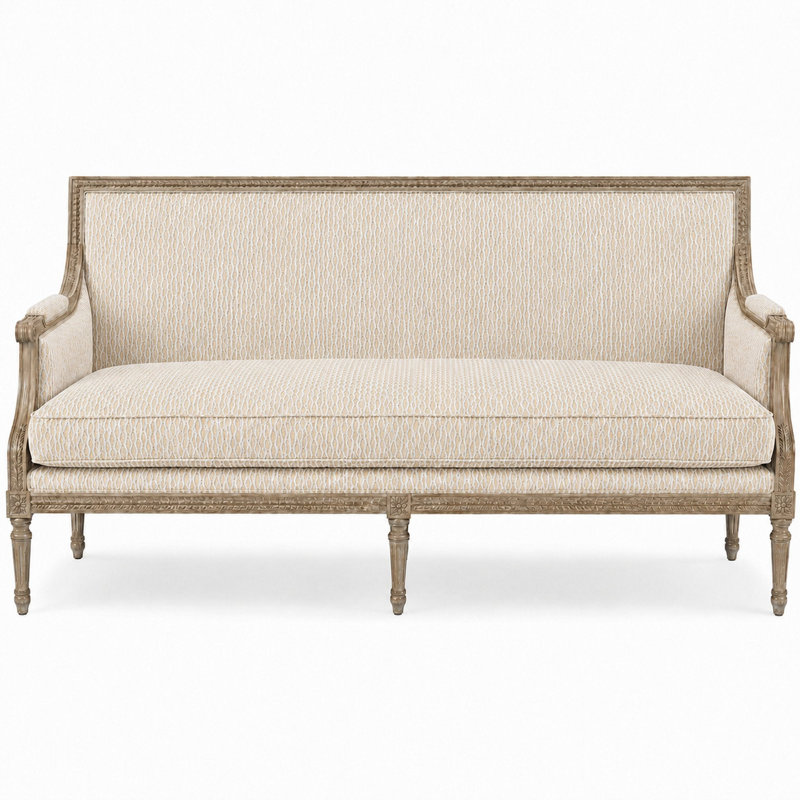Wavy Jacquard | Peyton Fabric, Gold