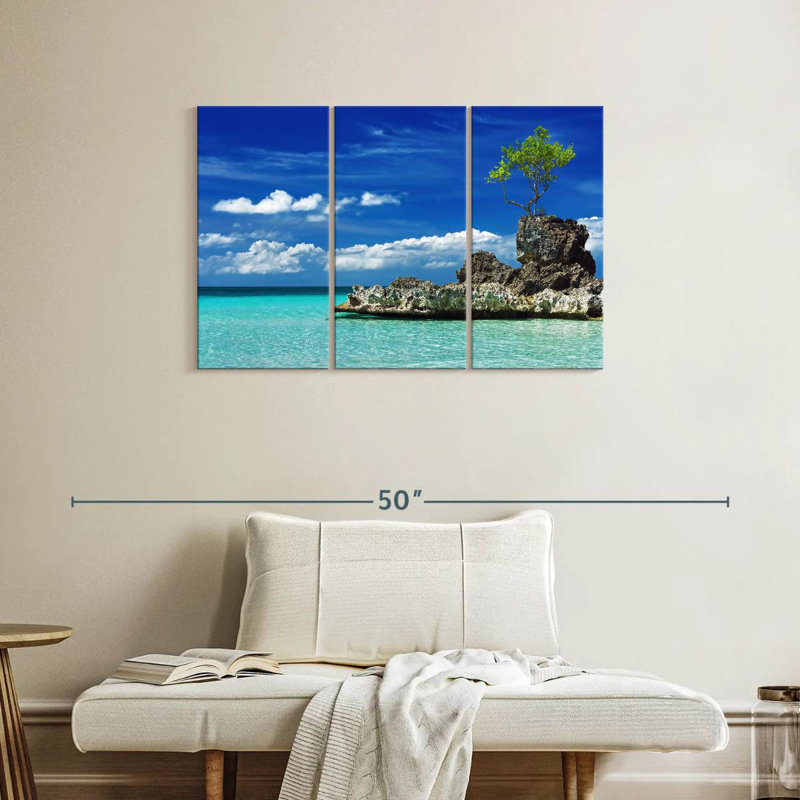 Gillard Willy's Rock In Boracay, 24" H x 38" W