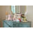 Rosy Check Medium Pillar Candlestick
