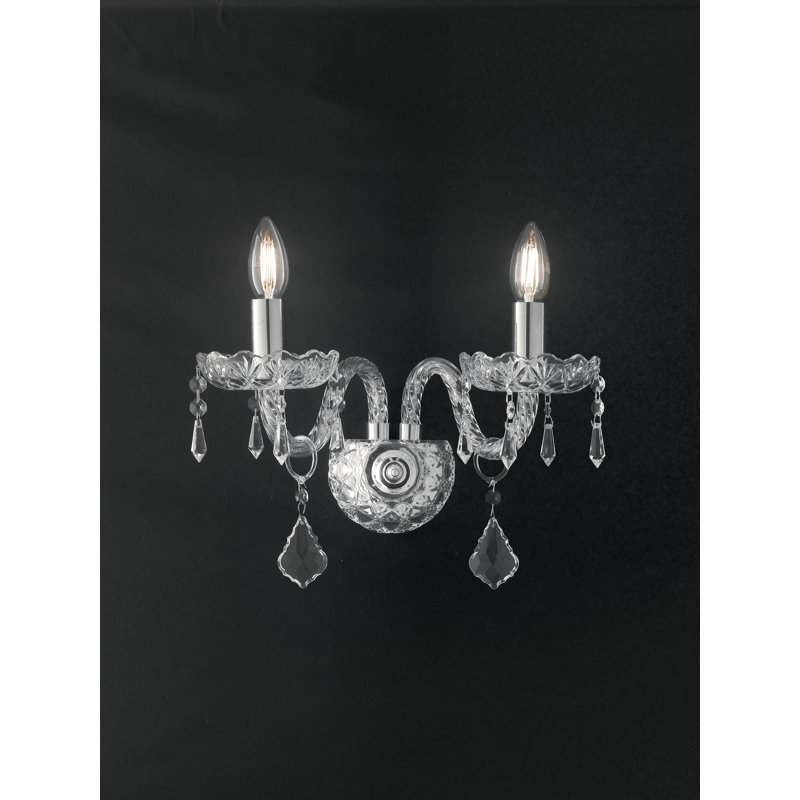 Greyson Glass Candle Wall Light