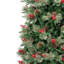 National Tree Company, First Traditions Collection, 7.5Ft Artificial Feel Real Virginia Pine Slim Mixed Hinged Tree With Berries And Pinecones-218203903