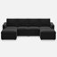 Canapé modulaire rembourré avec rangement Rafael-98919685