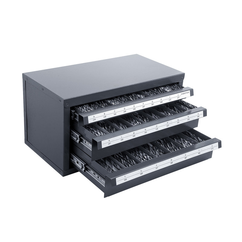 Armoire-distributeur de forets en acier Industrial